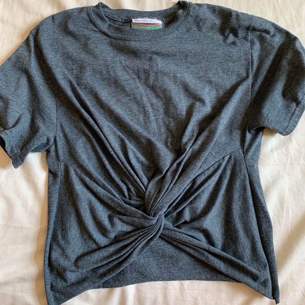 Urban outfitters front tie t shirt